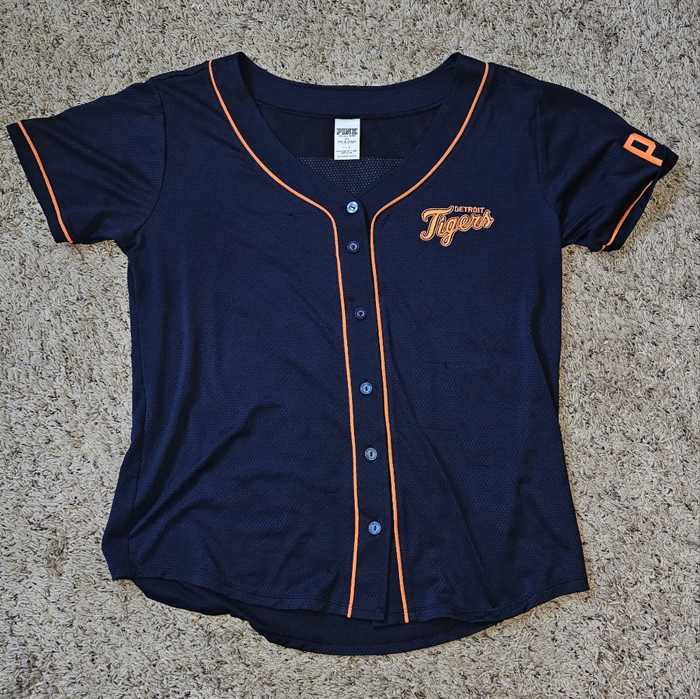 Detroit Tigers 'VS PINK' lightweight jersey - Size Large